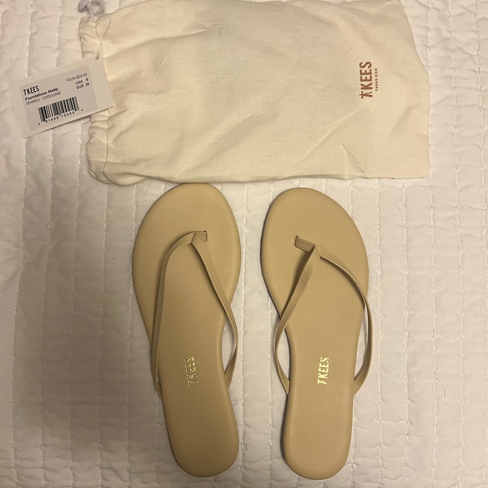 TKEES Sandals - Brand new!